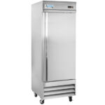 : Avantco SS-1R-HC 29" Stainless Steel Solid Door Reach-In Refrigerator